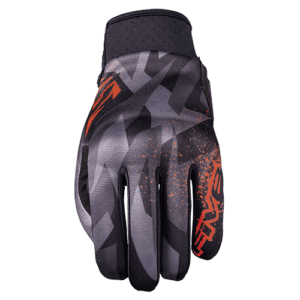 GLOVE FIVE 'GLOBE'  Camo Red