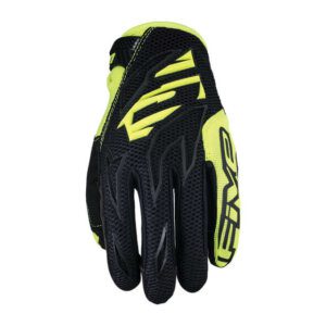 GLOVE FIVE 'MXF-3'  Black/Fluro Yellow