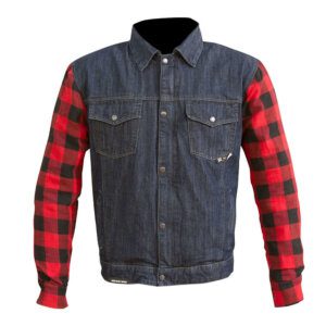 Merlin Haywood Jacket, Blue/ Red