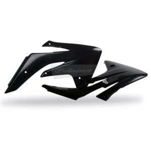 RADIATOR PLATES CRF150 BLACK (RS) [B8]