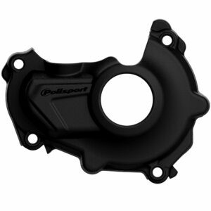 POLISPORT IGNITION COVER BLACK (01) YZ450F 14-18