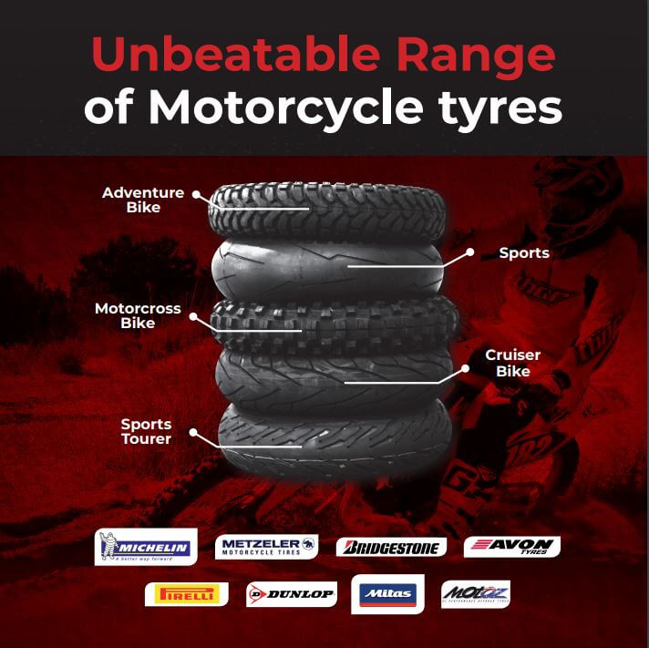 Unbeatable Range Of Motorcycle Tyres In Australia
