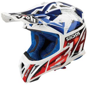 AIROH 2.3 AMS2 SIX DAYS CHILE CHROME GLOSS