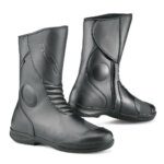 TCX X-FIVE WATERPROOF TOURING WATERPROOF BOOT, FULL GRAIN LEATHER BLACK