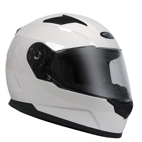 RXT 817 'STREET' Solid GLOSS WHITE Helmet
