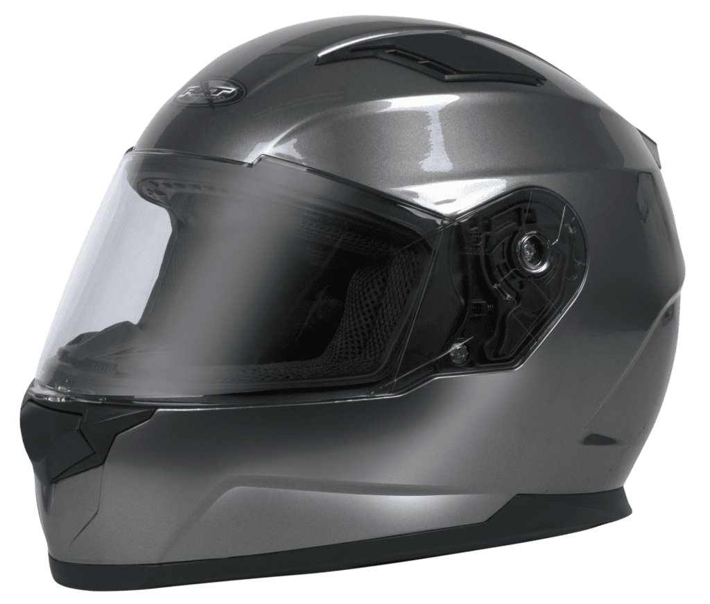 RXT 817 'STREET' Solid DARK SILVER Helmet - Northside Motorcycle Tyres