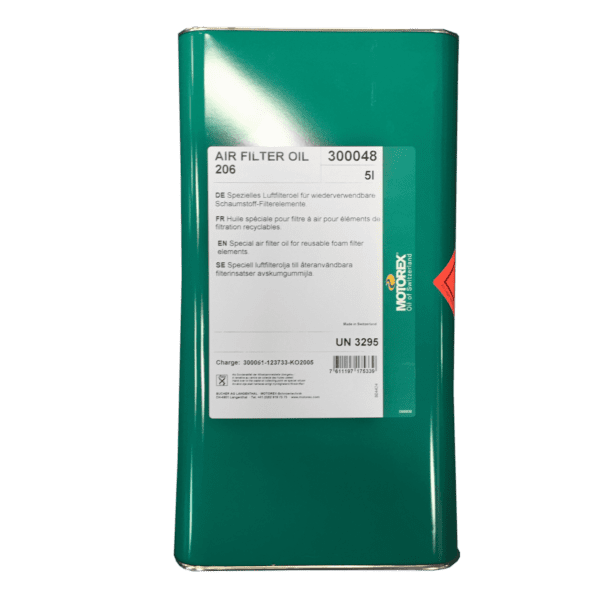 Motorex Air Filter Oil 206 5 Litre  (4) - Image 1