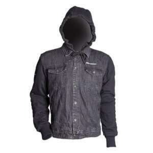 MOTODRY STONE DENIM KEVL-AR HOODY