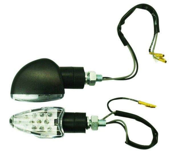 ZIU20LED ~ ARROWHEAD LED IND AMBER LIGHT CLEAR LENS (PR)