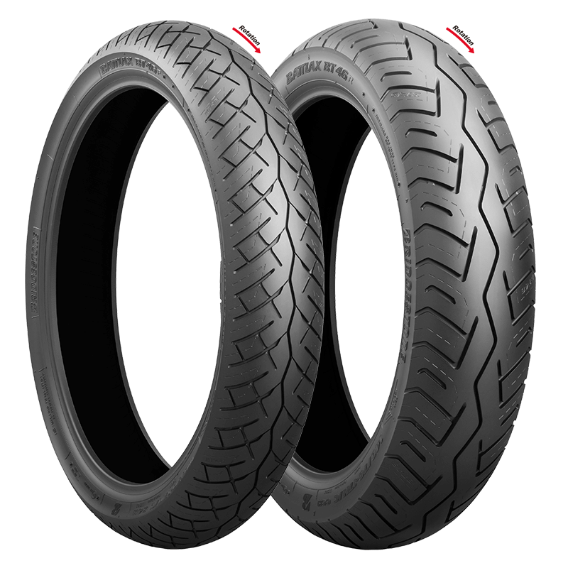 Bridgestone Battlax Motorcycle Tyres BT46 Pair