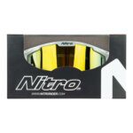 NITRO NV-100 MX GOGGLES WHITE PACKAGE