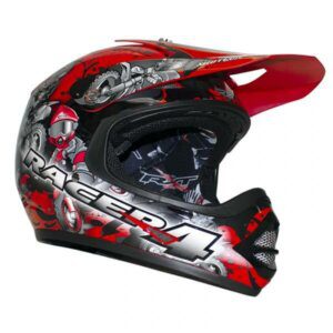 RXT Kids Racer 4 Helmet Red