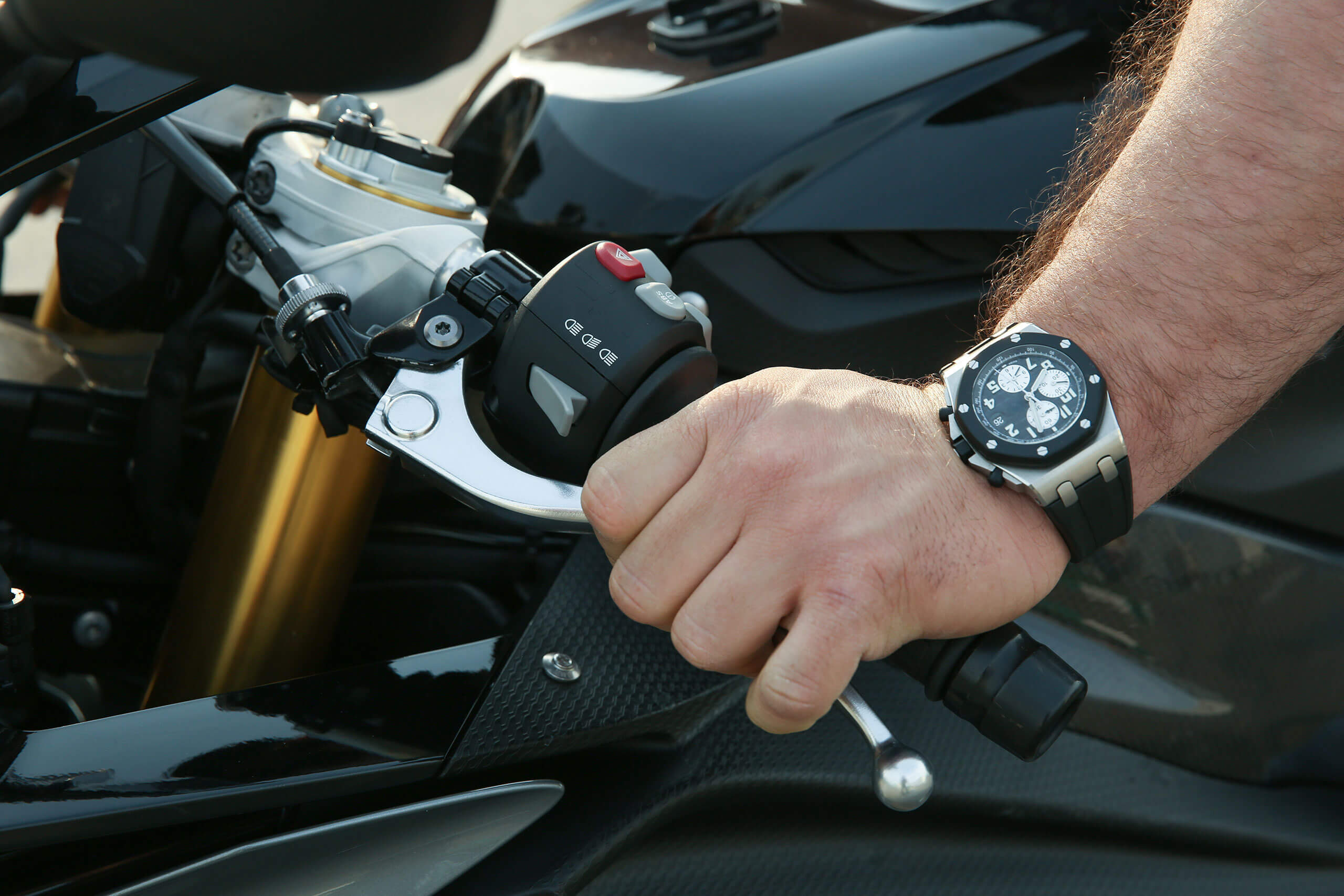 Get your motorcycle ready prior to inspection