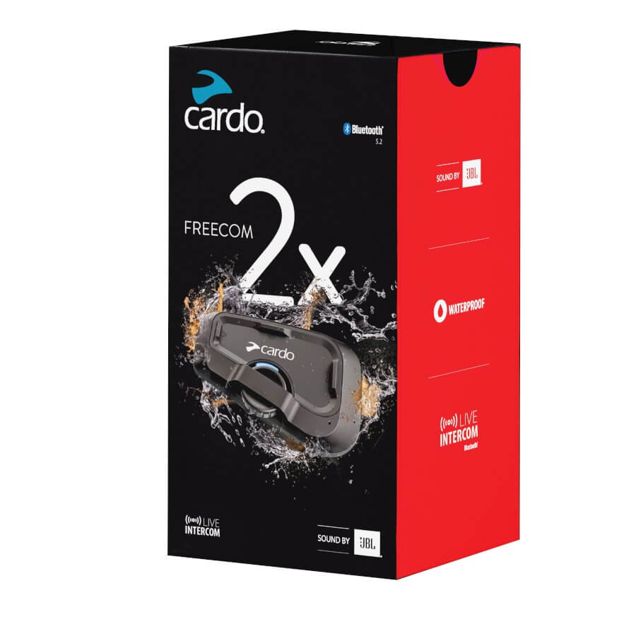 Cardo Systems India - The Cardo FREECOM 2x Bluetooth Intercom range is  available for purchase in pairs (Duo Sets), for the perfect riding  communication system for you and your riding buddy !