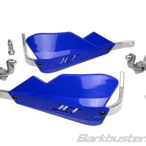 Barkbusters JET Handguard – Two Point Mount (Tapered) Blue