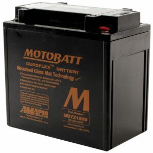 Motobatt Quadflex 12V Battery MBYZ16HD