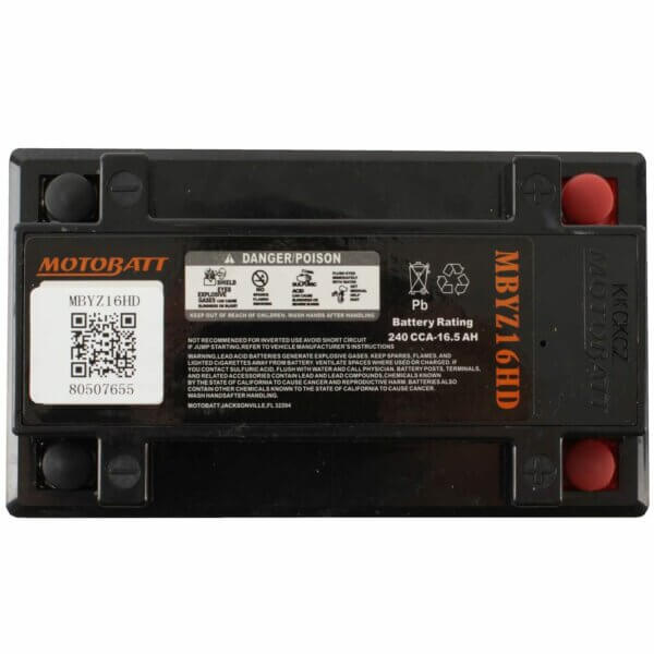 Motobatt Quadflex 12V Battery MBYZ16HD_2