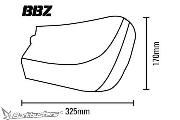 Barkbusters AERO-GP Lever Protector – Single Point Mount AGP-001