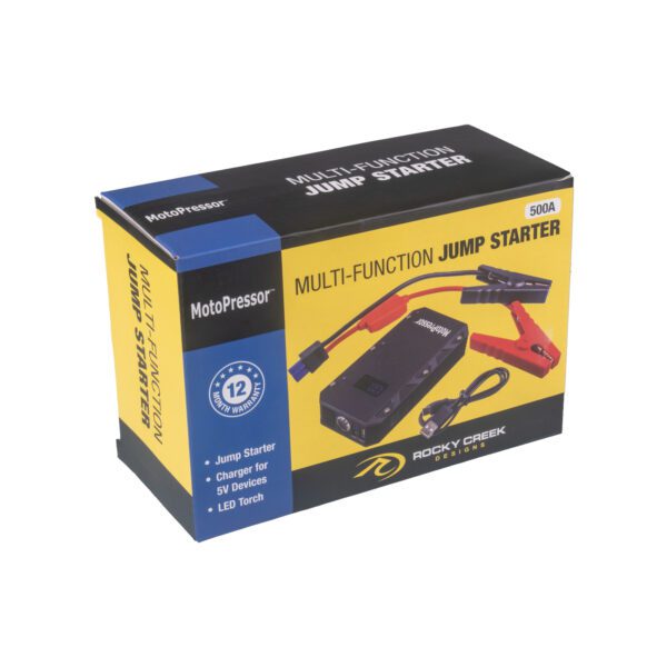 HL4888 MotoPressor 500A - Mini Jump Starter Battery.