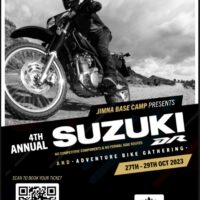The 4th Annual Suzuki DR and Adventure Bike Gathering at Jimna Base Camp